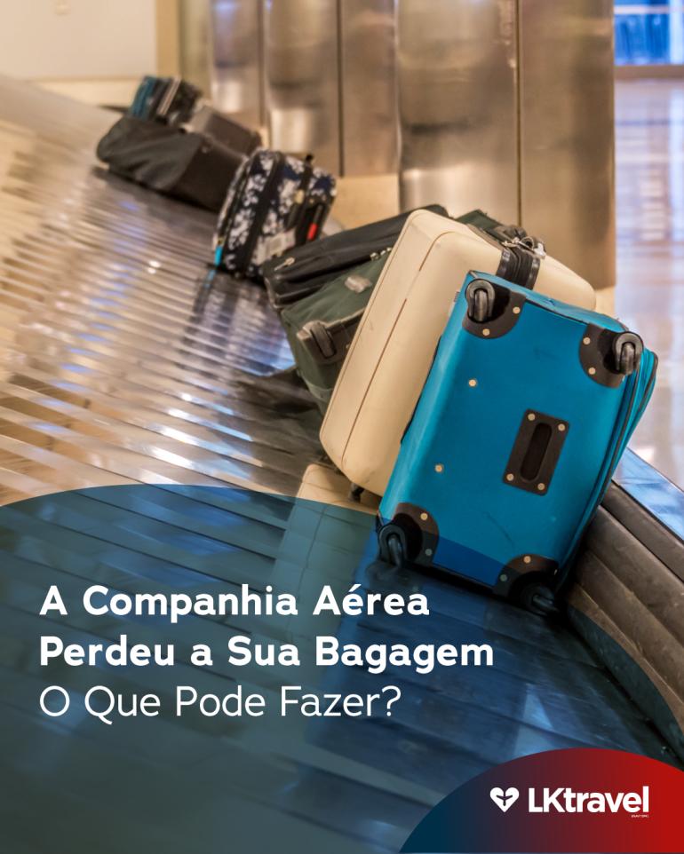 A Companhia Aérea Perdeu a Sua Bagagem – O Que Pode Fazer?