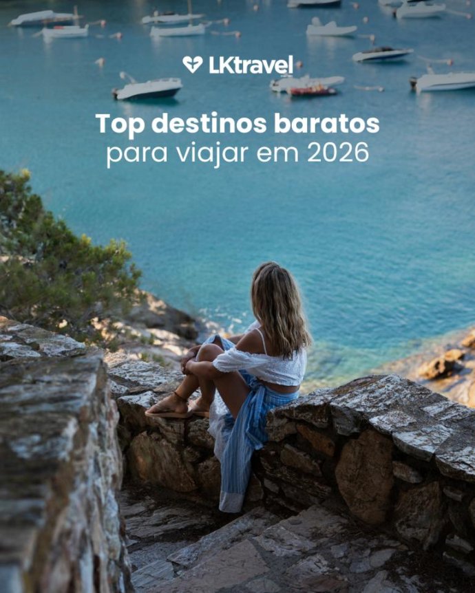 Top destinos baratos para viajar em 2026