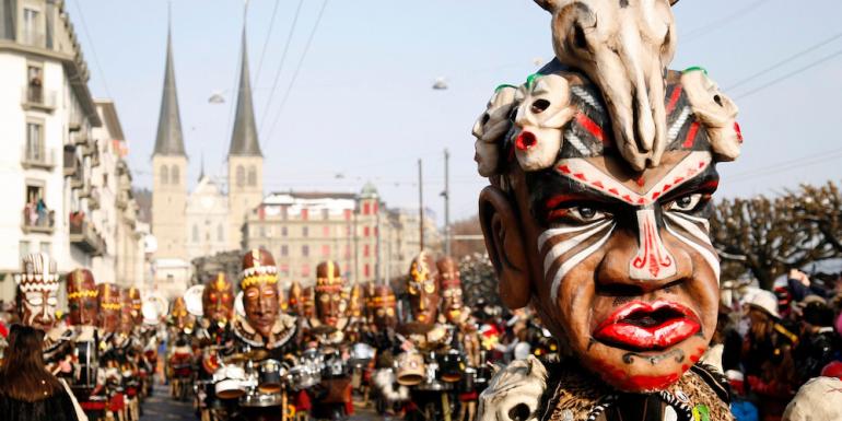 Suíça Essencial & Carnaval de Lucerna 2027